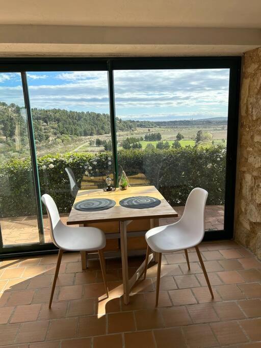 Grand T2 Bis Avec Terrasse Et Vue Daire Portel-des-Corbieres Dış mekan fotoğraf