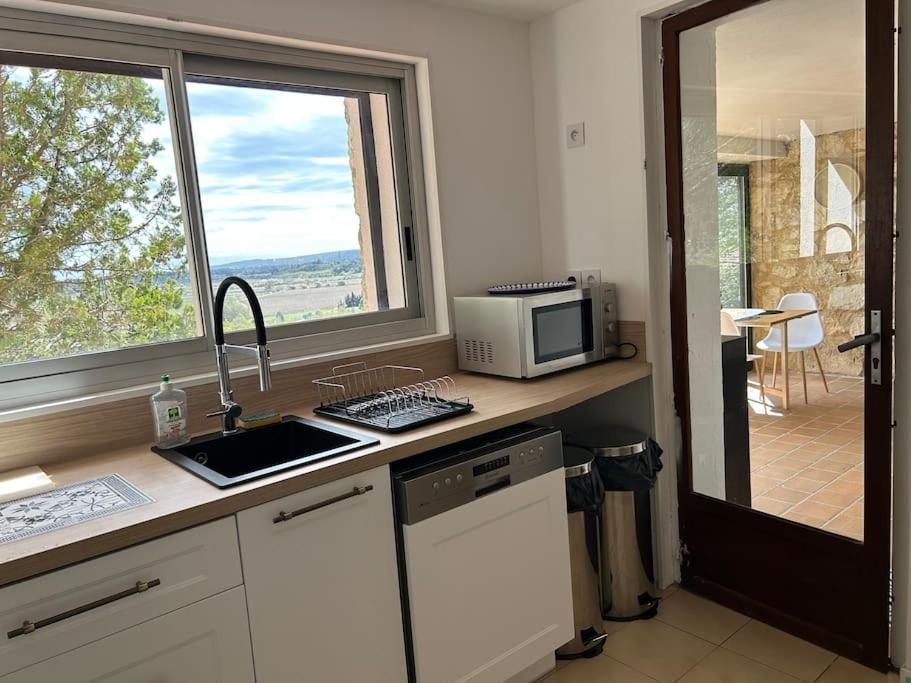 Grand T2 Bis Avec Terrasse Et Vue Daire Portel-des-Corbieres Dış mekan fotoğraf