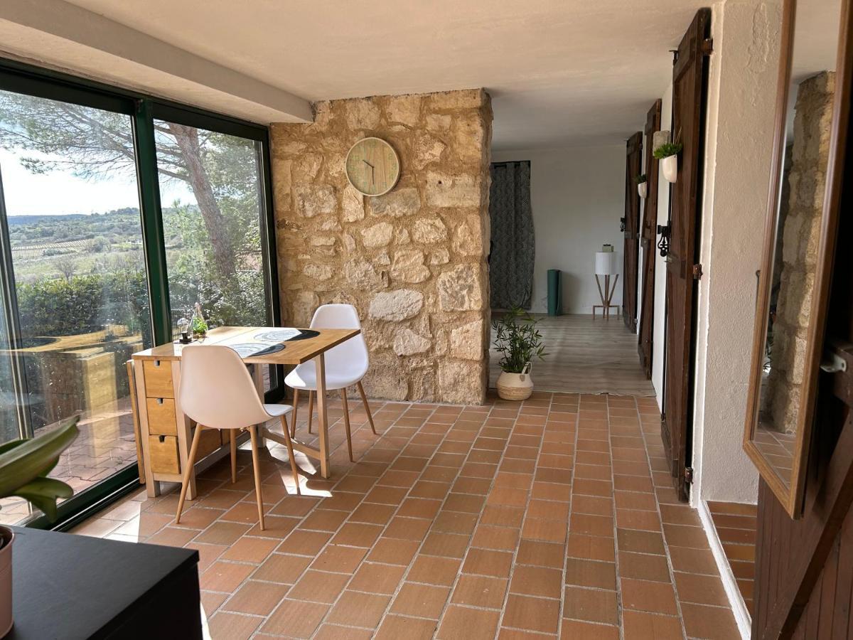 Grand T2 Bis Avec Terrasse Et Vue Daire Portel-des-Corbieres Dış mekan fotoğraf