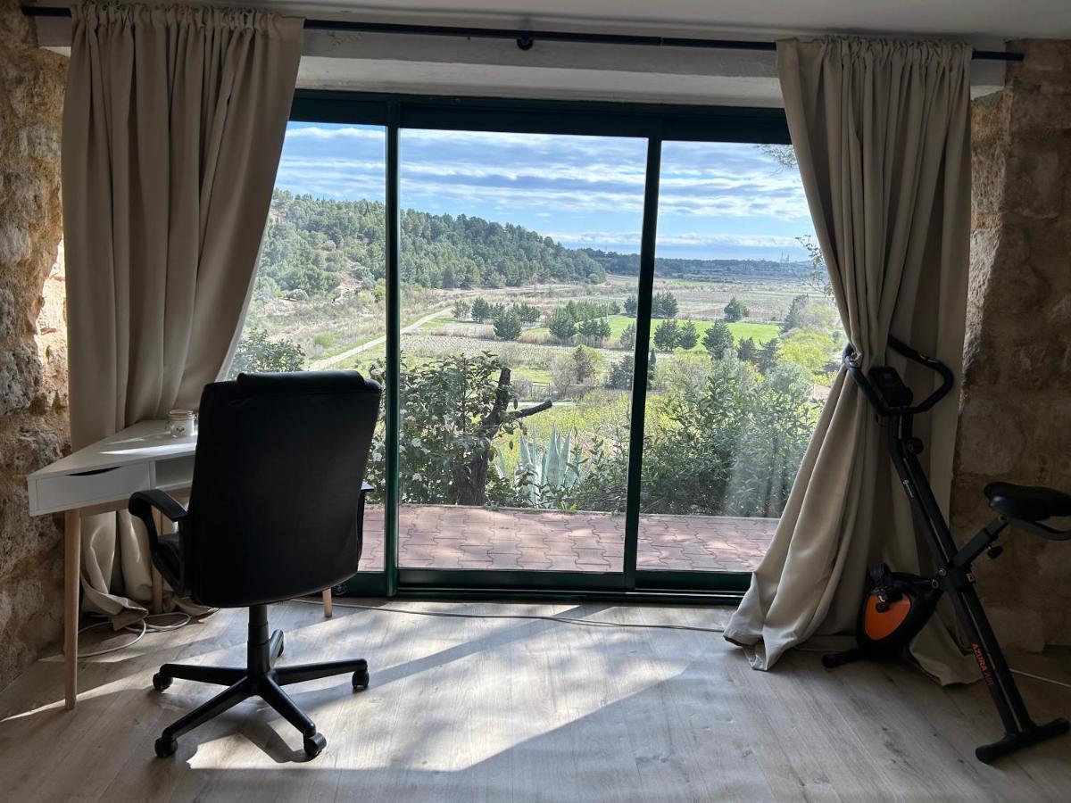 Grand T2 Bis Avec Terrasse Et Vue Daire Portel-des-Corbieres Dış mekan fotoğraf